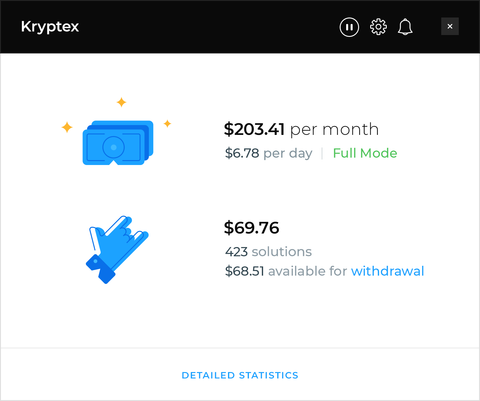 Kryptex个人电脑比特币采矿程序，Kryptex免费无门槛生成加密货币项目